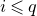 i less than or slanted equals q