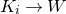 upper K Subscript i Baseline right arrow upper W