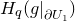 upper H Subscript q Baseline left parenthesis g vertical bar Subscript partial differential upper U 1 Baseline right parenthesis
