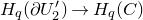 upper H Subscript q Baseline left parenthesis partial differential upper U prime 2 right parenthesis right arrow upper H Subscript q Baseline left parenthesis upper C right parenthesis