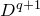 upper D Superscript q plus 1