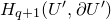 upper H Subscript q plus 1 Baseline left parenthesis upper U prime comma partial differential upper U Superscript prime Baseline right parenthesis