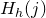 upper H Subscript h Baseline left parenthesis j right parenthesis