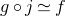 g ring j asymptotically equals f