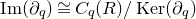 normal upper I normal m left parenthesis partial differential Subscript q Baseline right parenthesis approximately equals upper C Subscript q Baseline left parenthesis upper R right parenthesis divided by normal upper K normal e normal r left parenthesis partial differential Subscript q Baseline right parenthesis