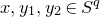 x comma y 1 comma y 2 element of upper S Superscript q