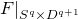 upper F vertical bar Subscript upper S Sub Superscript q Subscript times upper D Sub Superscript q plus 1 Baseline
