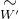 tilde Underscript upper W prime Endscripts