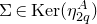 normal upper Sigma element of normal upper K normal e normal r left parenthesis eta Subscript 2 q Superscript upper A Baseline right parenthesis