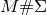 upper M number sign normal upper Sigma