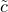 c overtilde