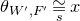 theta Subscript upper W prime comma upper F Sub Superscript prime Subscript Baseline approximately equals Underscript Superscript s Baseline Endscripts x