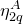 eta Subscript 2 q Superscript upper A