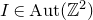 upper I element of normal upper A normal u normal t left parenthesis double struck upper Z squared right parenthesis