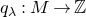 q Subscript lamda Baseline colon upper M right arrow double struck upper Z