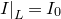 upper I vertical bar Subscript upper L Baseline equals upper I 0