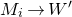 upper M Subscript i Baseline right arrow upper W prime