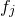 f Subscript j