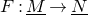 upper F colon upper M underbar right arrow upper N underbar