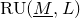 normal upper R normal upper U left parenthesis upper M underbar comma upper L right parenthesis