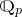 double struck upper Q Subscript p