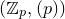 left parenthesis double struck upper Z Subscript p Baseline comma left parenthesis p right parenthesis right parenthesis
