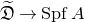 German upper D overtilde right arrow upper S p f upper A