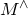 upper M Superscript and