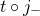 t ring j Subscript minus
