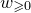 w Subscript greater than or slanted equals 0