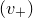 left parenthesis v Subscript plus Baseline right parenthesis