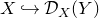 upper X right arrow with hook script upper D Subscript upper X Baseline left parenthesis upper Y right parenthesis