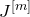 upper J Superscript left bracket m right bracket