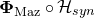 bold upper Phi Subscript normal upper M normal a normal z Baseline ring script upper H Subscript s y n
