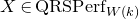 upper X element of QRSPerf Subscript upper W left parenthesis k right parenthesis