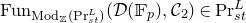 Fun Subscript Mod Sub Subscript double struck upper Z Subscript left parenthesis probability Underscript s t Overscript upper L Endscripts right parenthesis Baseline left parenthesis script upper D left parenthesis double struck upper F Subscript p Baseline right parenthesis comma script upper C 2 right parenthesis element of probability Underscript s t Overscript upper L Endscripts