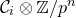 script upper C Subscript i Baseline circled times double struck upper Z divided by p Superscript n