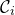 script upper C Subscript i