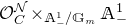 script upper O Subscript upper C Superscript script upper N Baseline times Subscript double struck upper A Sub Subscript minus Sub Superscript 1 Subscript divided by double struck upper G Sub Subscript m Baseline double struck upper A Subscript minus Superscript 1