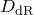 upper D Subscript normal d normal upper R