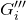 upper G triple prime Subscript i