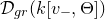 script upper D Subscript g r Baseline left parenthesis k left bracket v Subscript minus Baseline comma normal upper Theta right bracket right parenthesis