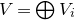 upper V equals circled plus upper V Subscript i