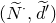 left parenthesis upper N overtilde Superscript dot Baseline comma d overtilde Superscript prime Baseline right parenthesis