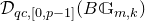 script upper D Subscript q c comma left bracket 0 comma p minus 1 right bracket Baseline left parenthesis upper B double struck upper G Subscript m comma k Baseline right parenthesis
