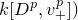 k left bracket upper D Superscript p Baseline comma v Subscript plus Superscript p Baseline right bracket right parenthesis