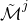 script upper M overtilde Superscript j