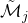 script upper M overtilde Subscript j