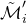 script upper M overtilde prime Subscript i