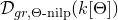 script upper D Subscript g r comma normal upper Theta hyphen nilp Baseline left parenthesis k left bracket normal upper Theta right bracket right parenthesis